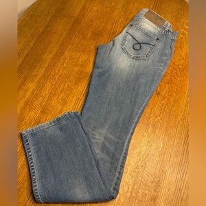 Vintage Y2K Low Rise United Colors Of Benetton Light Blue Straight Leg Jeans